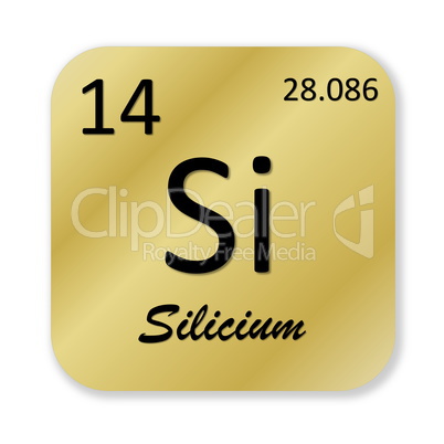 Silicon element, french silicium