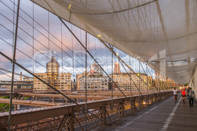 NEW YORK - JUNE 11, 2013: Construction works on the central part