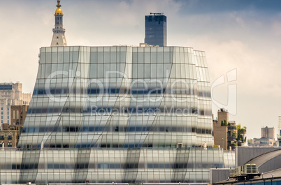 NEW YORK CITY-JUN 11: Architect Frank Gehry's innovative white g