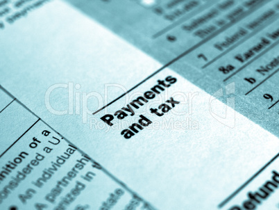 Tax forms