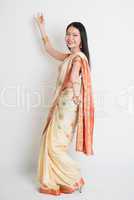 Asian Indian girl dancing