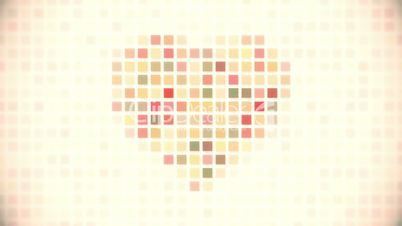 pixel heart seamless loop animation