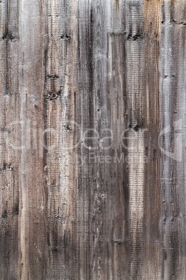 Wooden plank wall