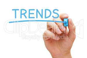 Trends Blue Marker