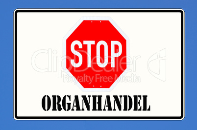 Stopt Organhandel