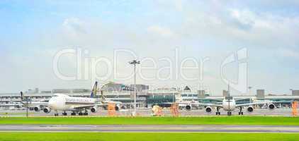 Changi International Airport view
