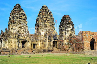 Prang Sam Yot temple