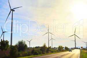 Power wind energy
