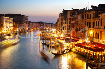 Twilight in Venice