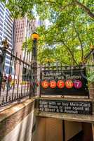 Fifth Avenue - Bryant Park subway station entrance