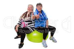 Fitness für Seniorinnen - Fitness for senior women