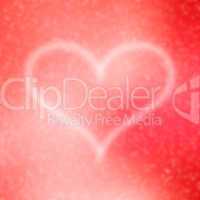 Blurred Valentine's Day Hearts Background 11