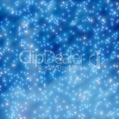 Christmas night sky, stars in the blur 5