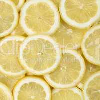 Hintergrund aus frischen Zitronen Früchten