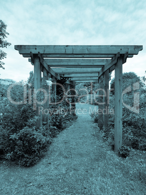 Garden arbour