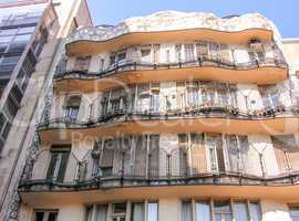 BARCELONA - MAY 24: The facade of the house Casa Battlo (also co