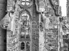 BARCELONA, SPAIN - MAY 24: La Sagrada Familia, the impressive ca