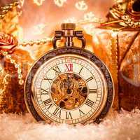 Christmas pocket watch