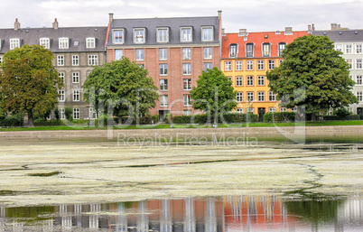 COPENHAGEN - JUNE 28, 2007: Locals and tourists enjoy city life.