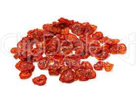 Dried slices of tomato