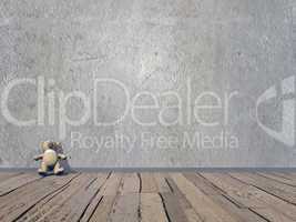 Small Teddy bear - 3D render
