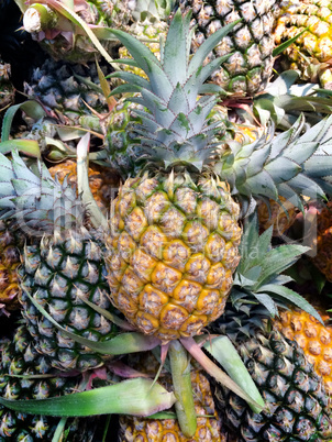 pineapple fruit background