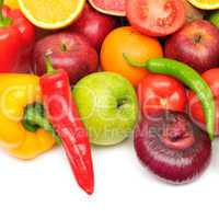 fresh fruits and vegetables