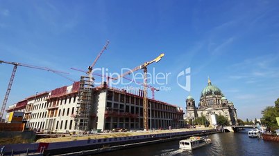 zeitraffer großbaustelle berliner stadtschloß