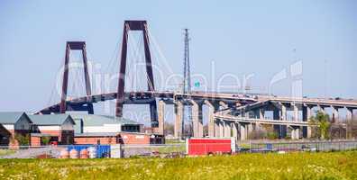 Bridge to New Orleans, Louisiana