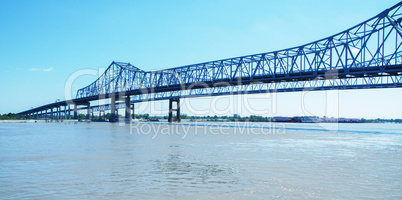 Bridge to New Orleans, Louisiana