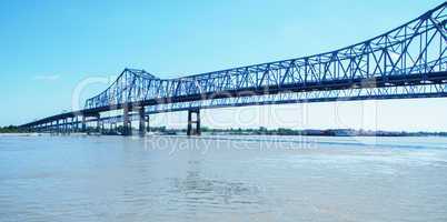 Bridge to New Orleans, Louisiana
