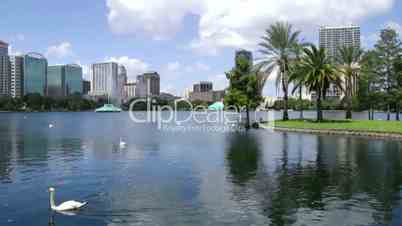 Lake Eola Park Downtown Orlando Florida