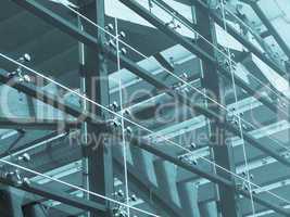 Glass facade