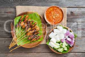 Malaysian chicken satay