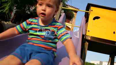 Baby Toddler in the Park Slider