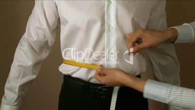 Tailor Waist Measuring