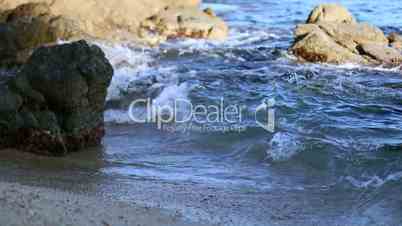 Seashore Bank of Rocks