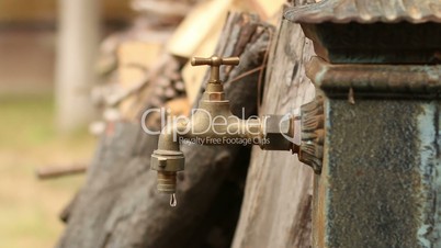 Old Faucet Dripping Tap