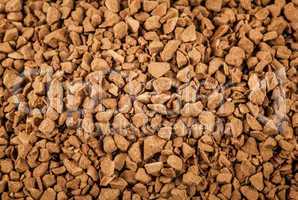 Soluble coffee granules