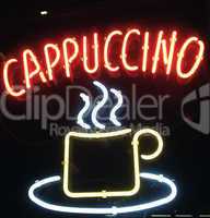 Cappuccino sign