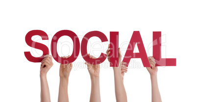 People Holding Social
