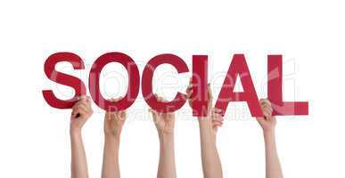 People Holding Social