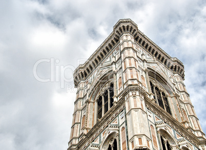 Wonderful architecture and sky colors in Piazza del Duomo - Fire