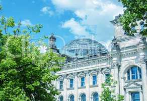 Cupola of Reichstag in Berlin, Germany