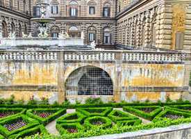 Boboli Gardens, summer colors of Florence