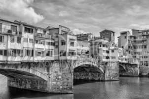 Ponte Vecchio, Firenze - Italy. Old Bridge in Florence