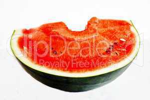 angebissene Melone