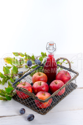 apple plums juice