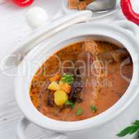 Oxtail soup