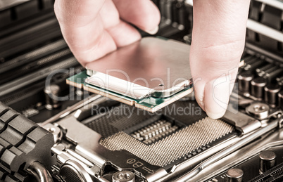 Modern processor and motherboard